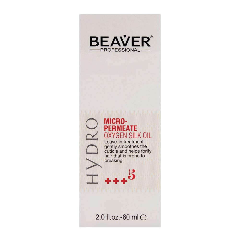 Beaver Professional Hydro Micro-Permeate Oxygen Silk Oil 60ml
