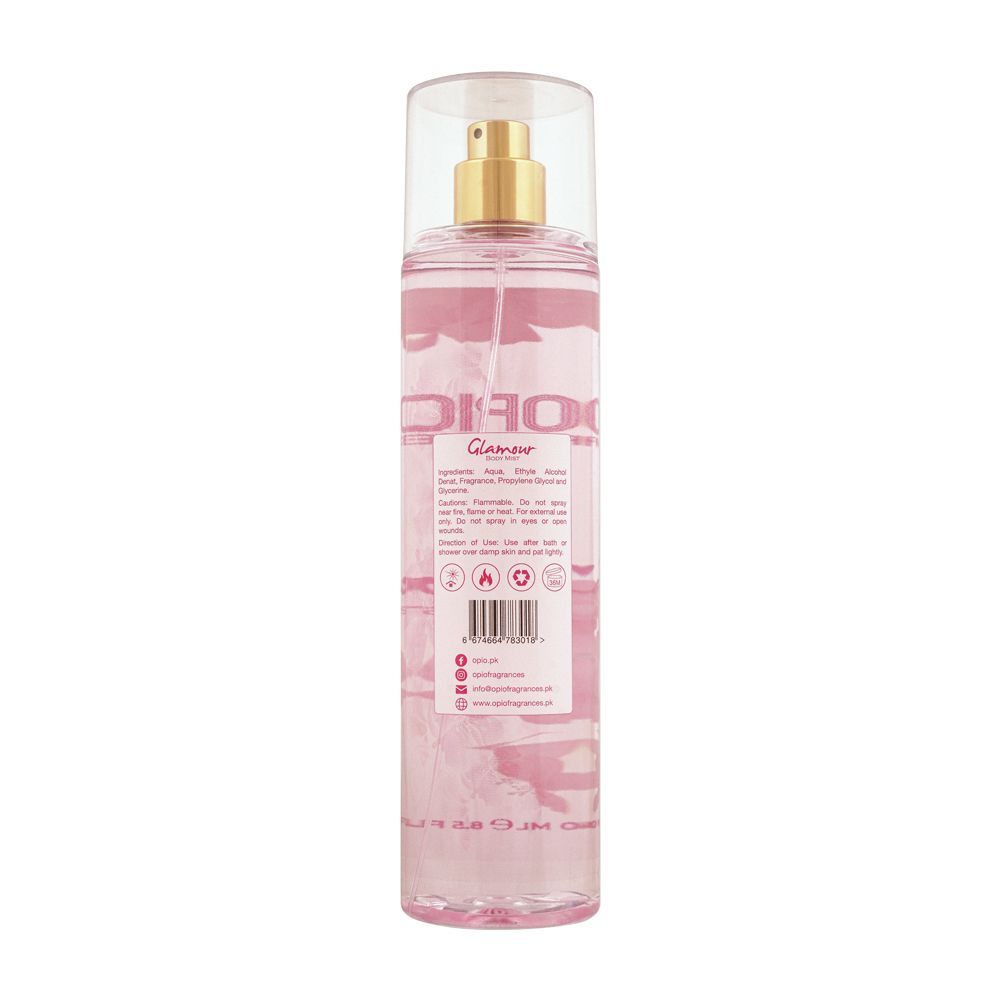 Opio Glamour Body Mist, 250ml