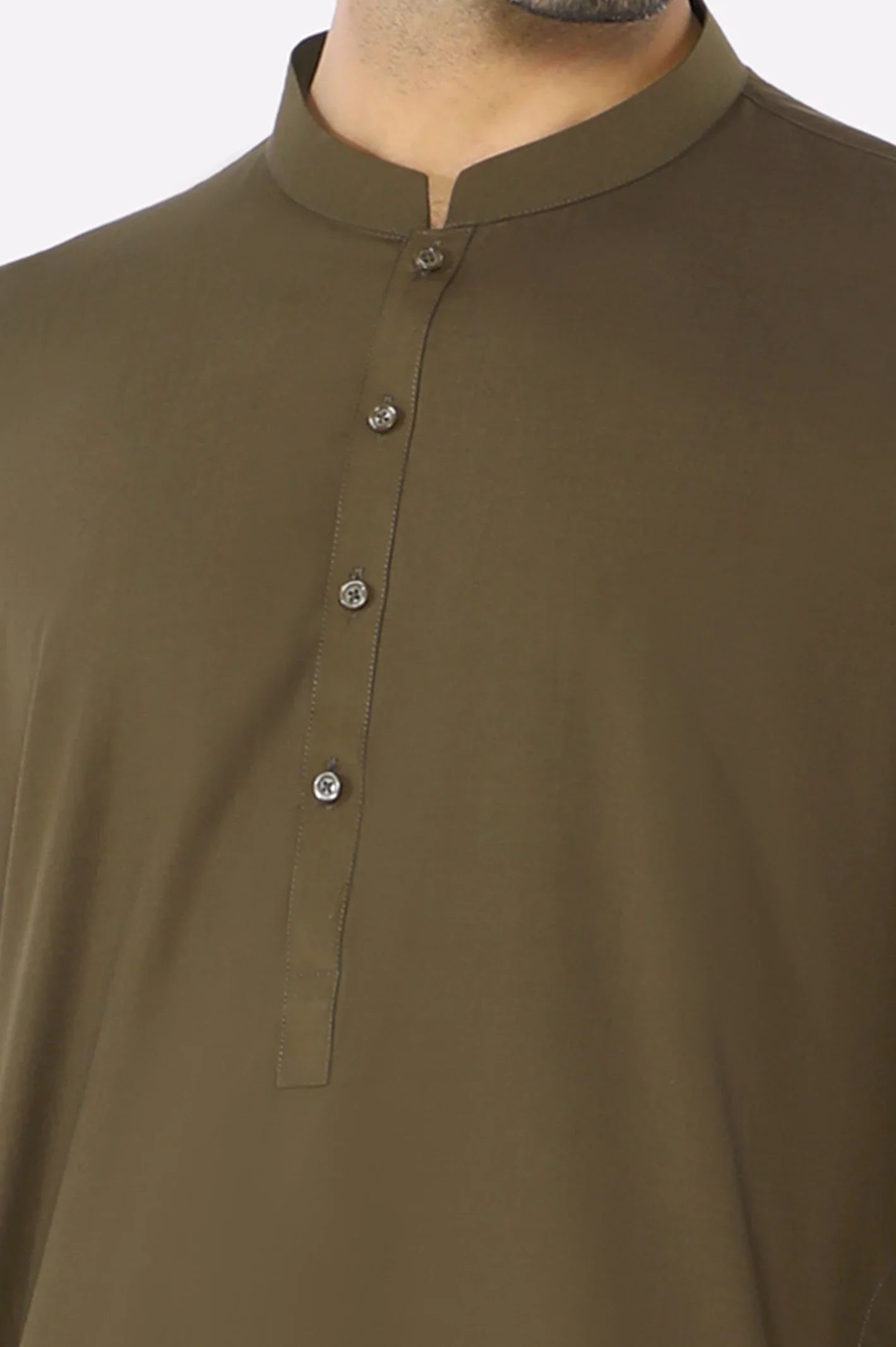 Dark Green Wash & Wear Shalwar Kameez