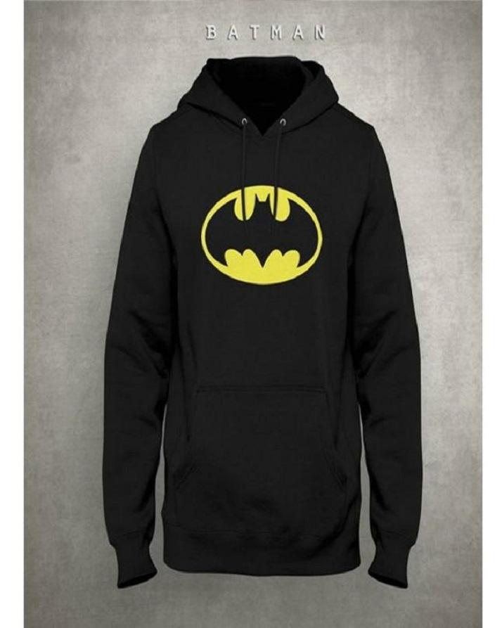 Black Hoody Batman Hoody Fit Hoodie For Mens - HB INDUSTRIES - Hoodie & Sweatshirt -