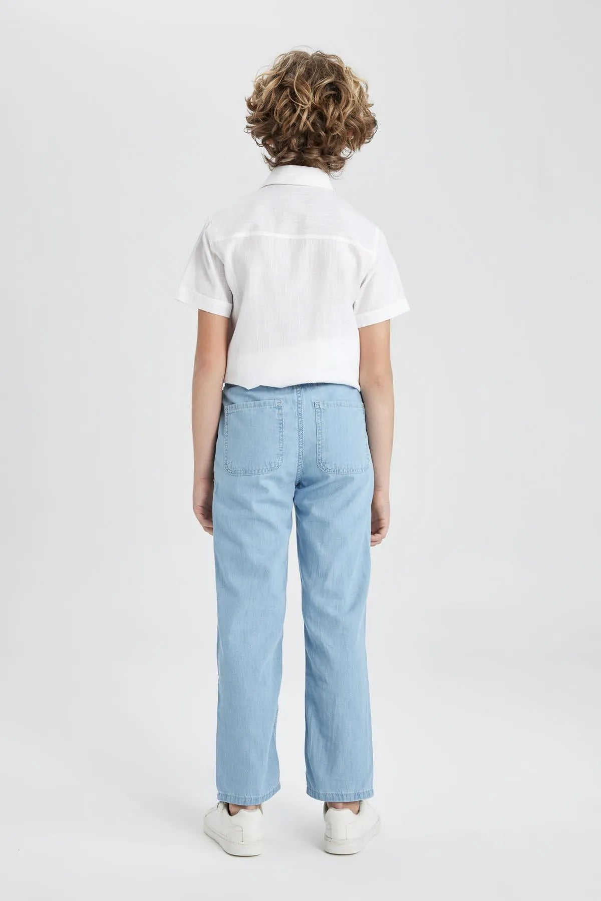 Boy's Straight Fit Straight Leg Jean Trousers - HB INDUSTRIES - Boys Jeans -