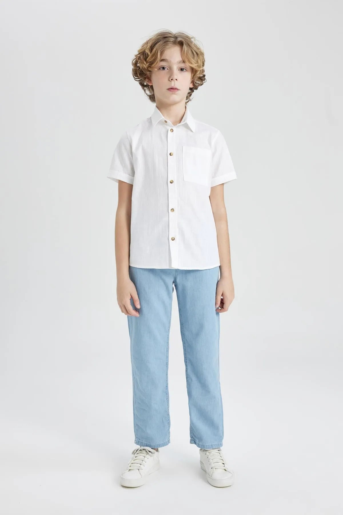 Boy's Straight Fit Straight Leg Jean Trousers - HB INDUSTRIES - Boys Jeans -