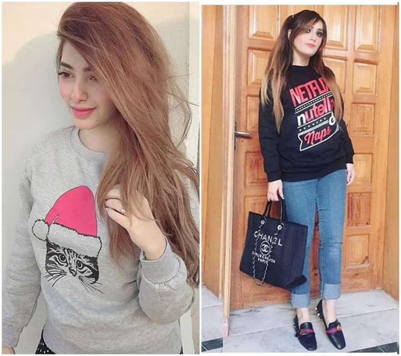 Bundle of 2 Elegant Sweat Shirts - HB INDUSTRIES - Hoodies & Sweatshirts -