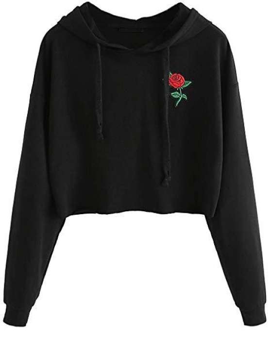 Crop Hoodie For Womens By Ace - HB INDUSTRIES - Hoodies & Sweatshirts -