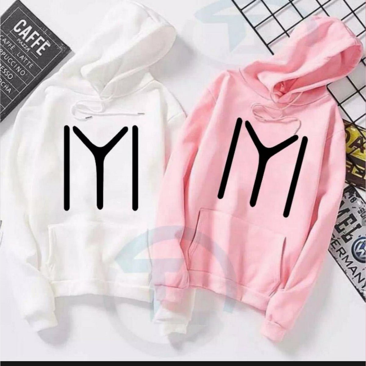 Ertugrul Printed Fleece Full Sleeves Pull Over Hoodie For Women - HB INDUSTRIES - Hoodies & Sweatshirts -