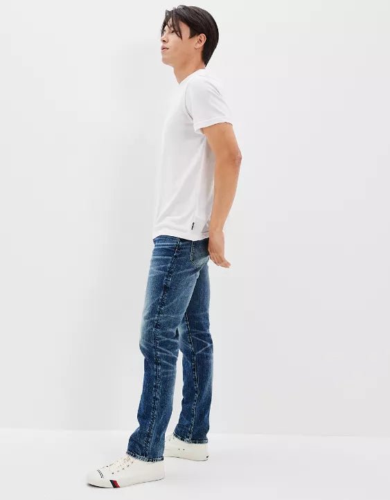 Flex Athletic Straight Jeans For Men - HB INDUSTRIES - Jeans & Pants -