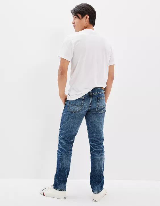 Flex Athletic Straight Jeans For Men - HB INDUSTRIES - Jeans & Pants -