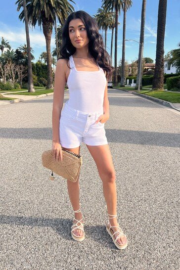 Friends Like These Denim Boyfriend Shorts