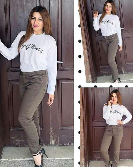 GREY STAY CLASSY SWEATSHIRT FOR womens - HB INDUSTRIES - Hoodies & Sweatshirts -