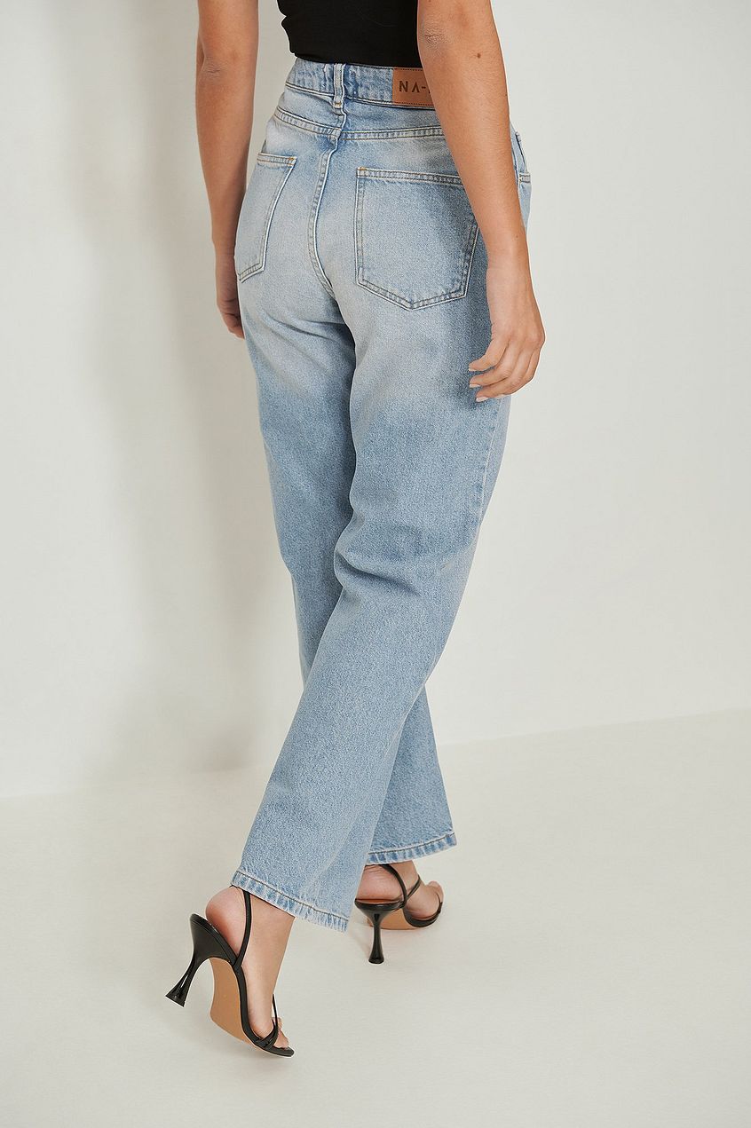 Highwaist Relaxed Jeans For Womens - HB INDUSTRIES - Jeans -