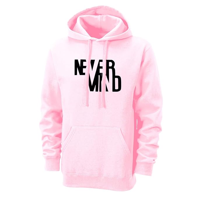 Hooded Neck Never Mind Printed Winter Full Sleeves Hoodie for Men - HB INDUSTRIES - Hoodie & Sweatshirt -