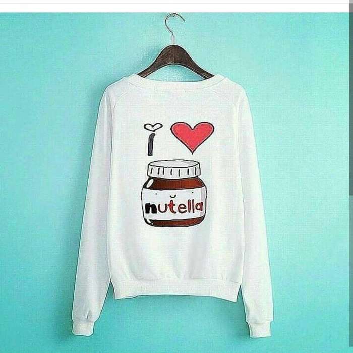 I love Nutella Sweatshirt - HB INDUSTRIES - Hoodies & Sweatshirts -