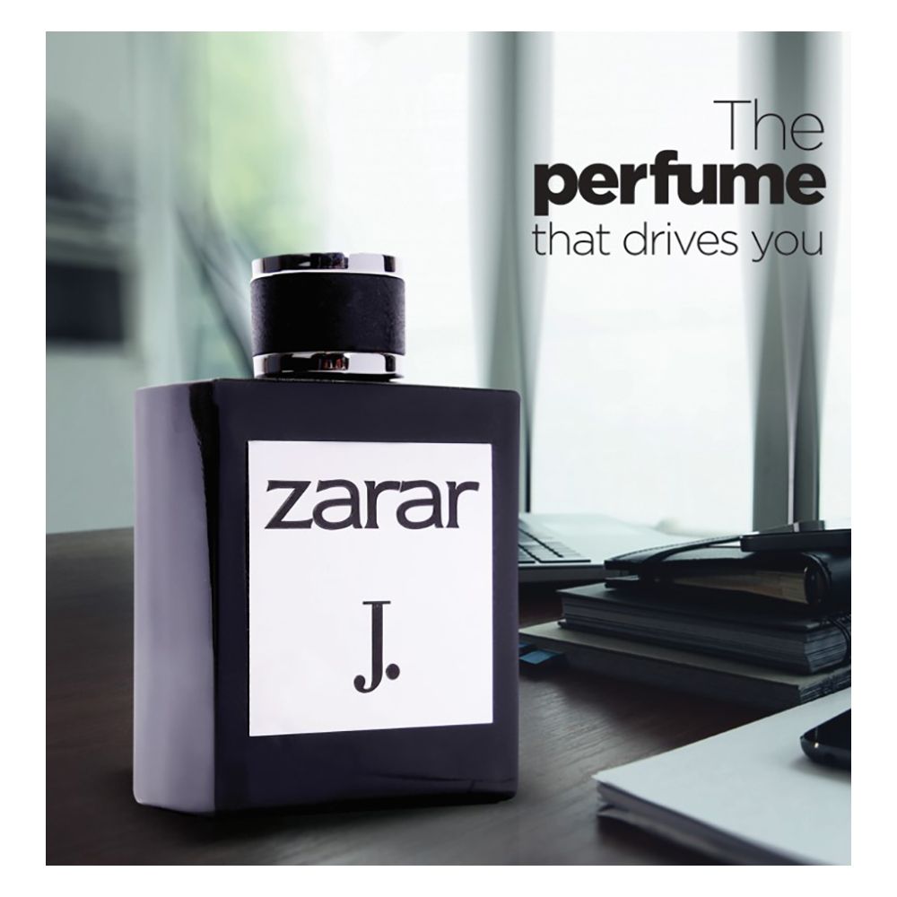 Junaid Jamshed J. Zarar For Men Eau De Parfum, 100ml - HB INDUSTRIES - Men Perfumes -