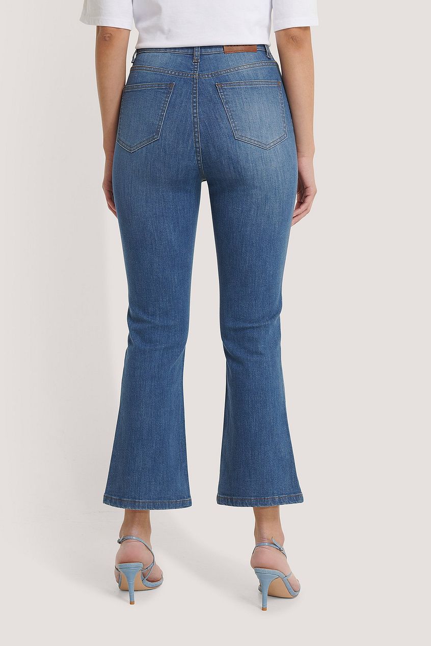 Kick Flare Skinny Jeans For Womens - HB INDUSTRIES - Jeans -