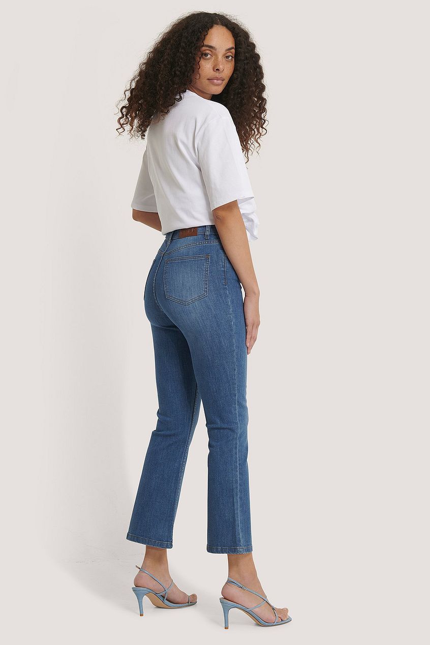 Kick Flare Skinny Jeans For Womens - HB INDUSTRIES - Jeans -