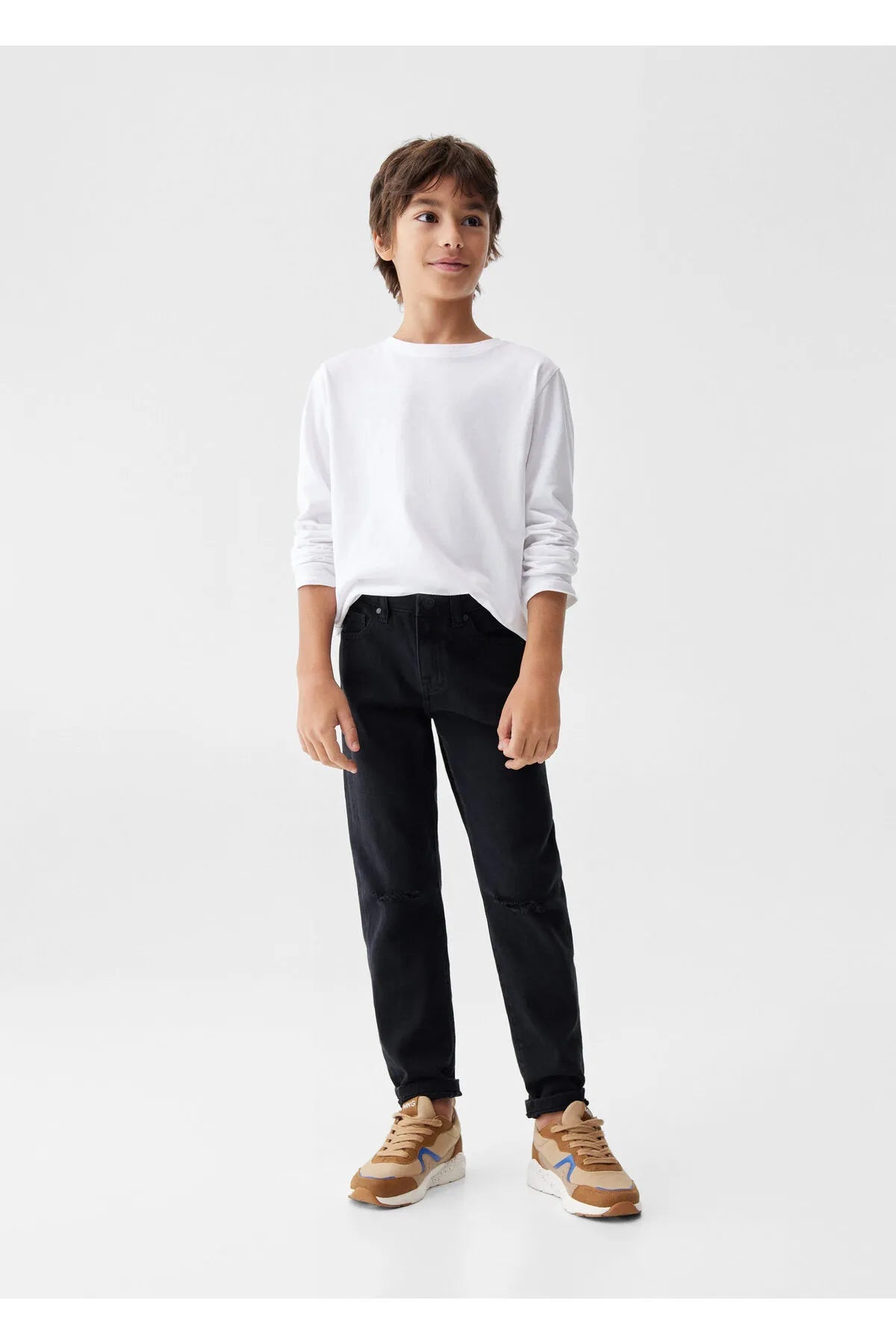 Kids Black Denim Jeans Boy Trousers - HB INDUSTRIES - Boys Jeans -