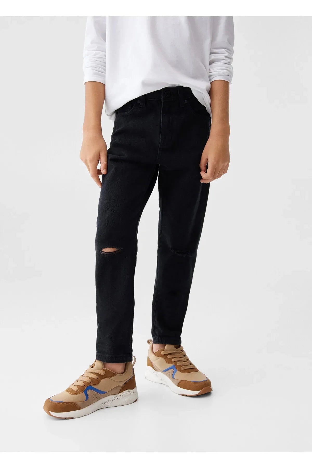Kids Black Denim Jeans Boy Trousers - HB INDUSTRIES - Boys Jeans -