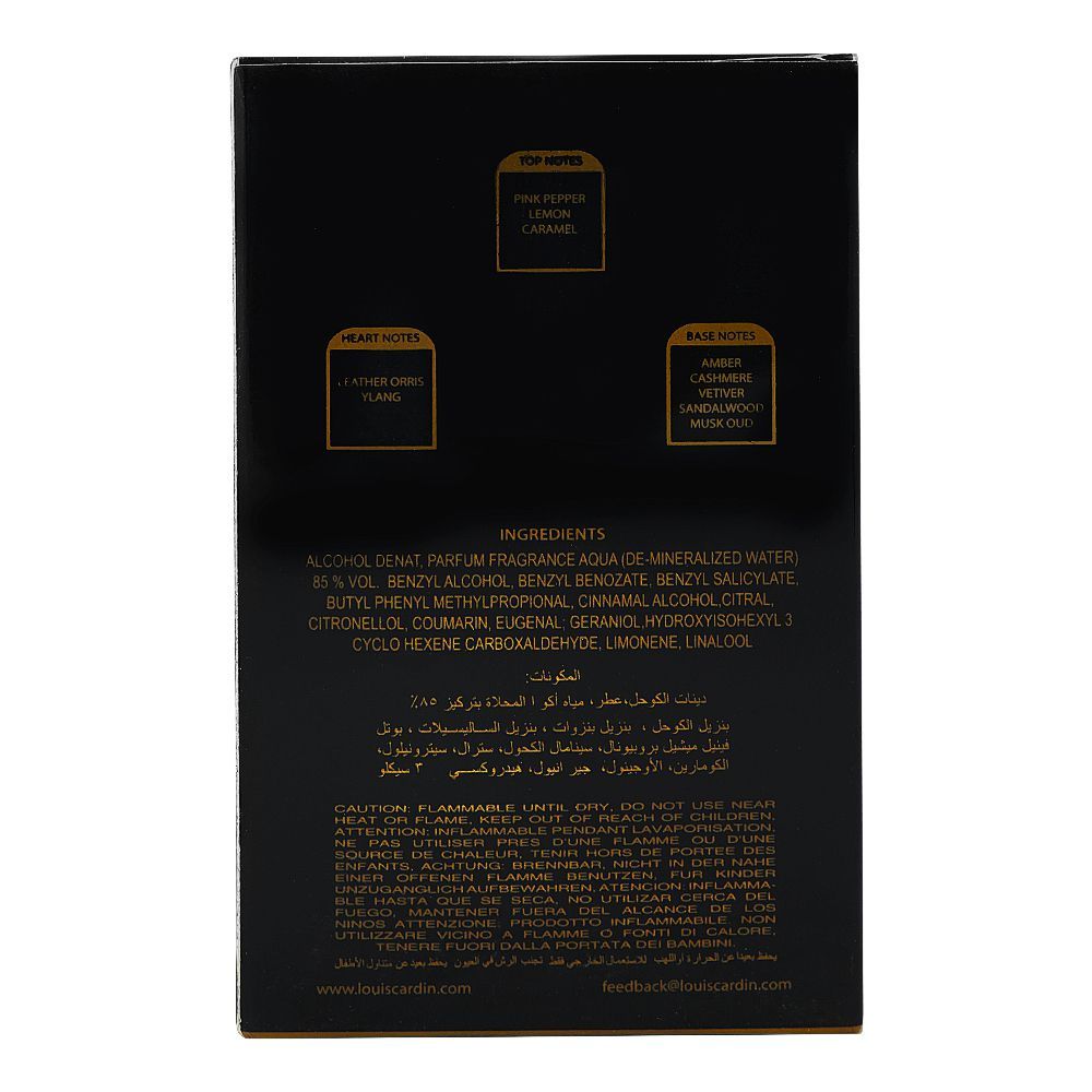 Louis Cardin Shuhoor Femme, Eau De Parfum, For Mens, 85ml - HB INDUSTRIES - Men Perfumes -