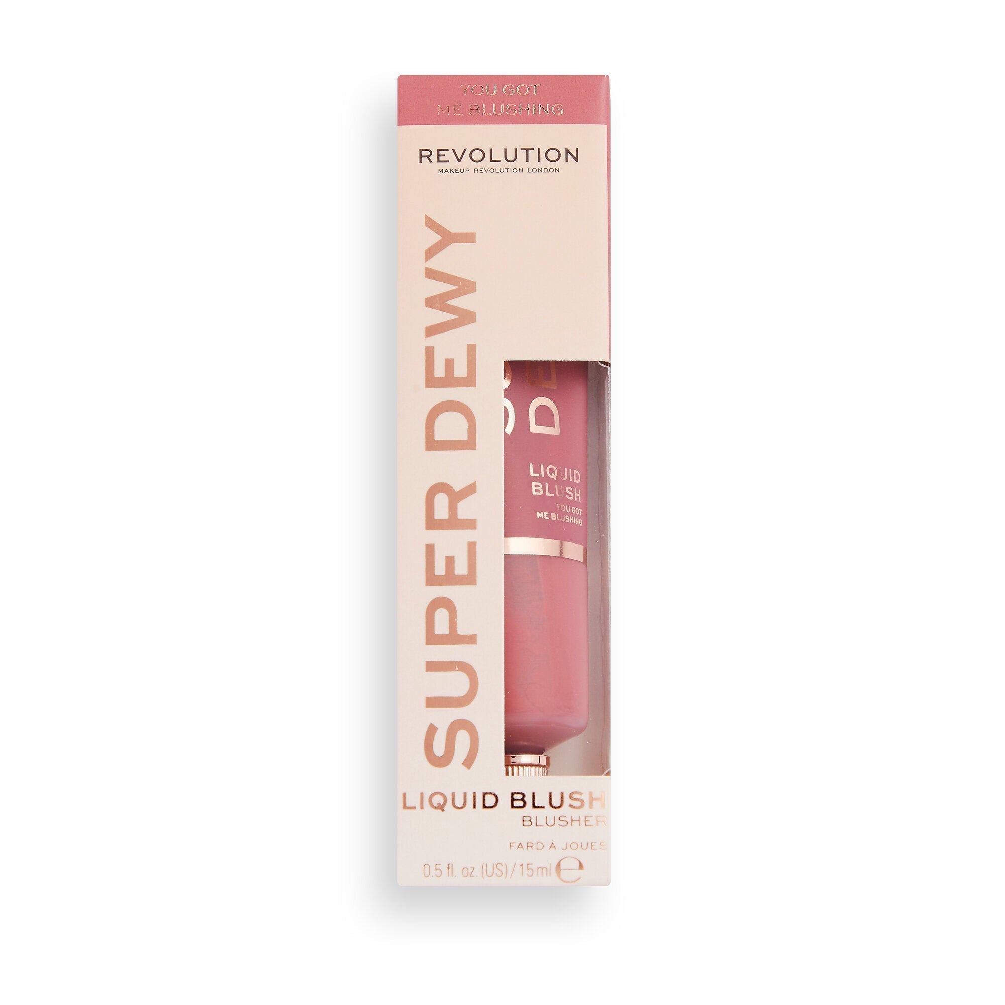 Makeup Revolution Superdewy Liquid Blush You Got Me Blushing 15ml - HB INDUSTRIES - Face -