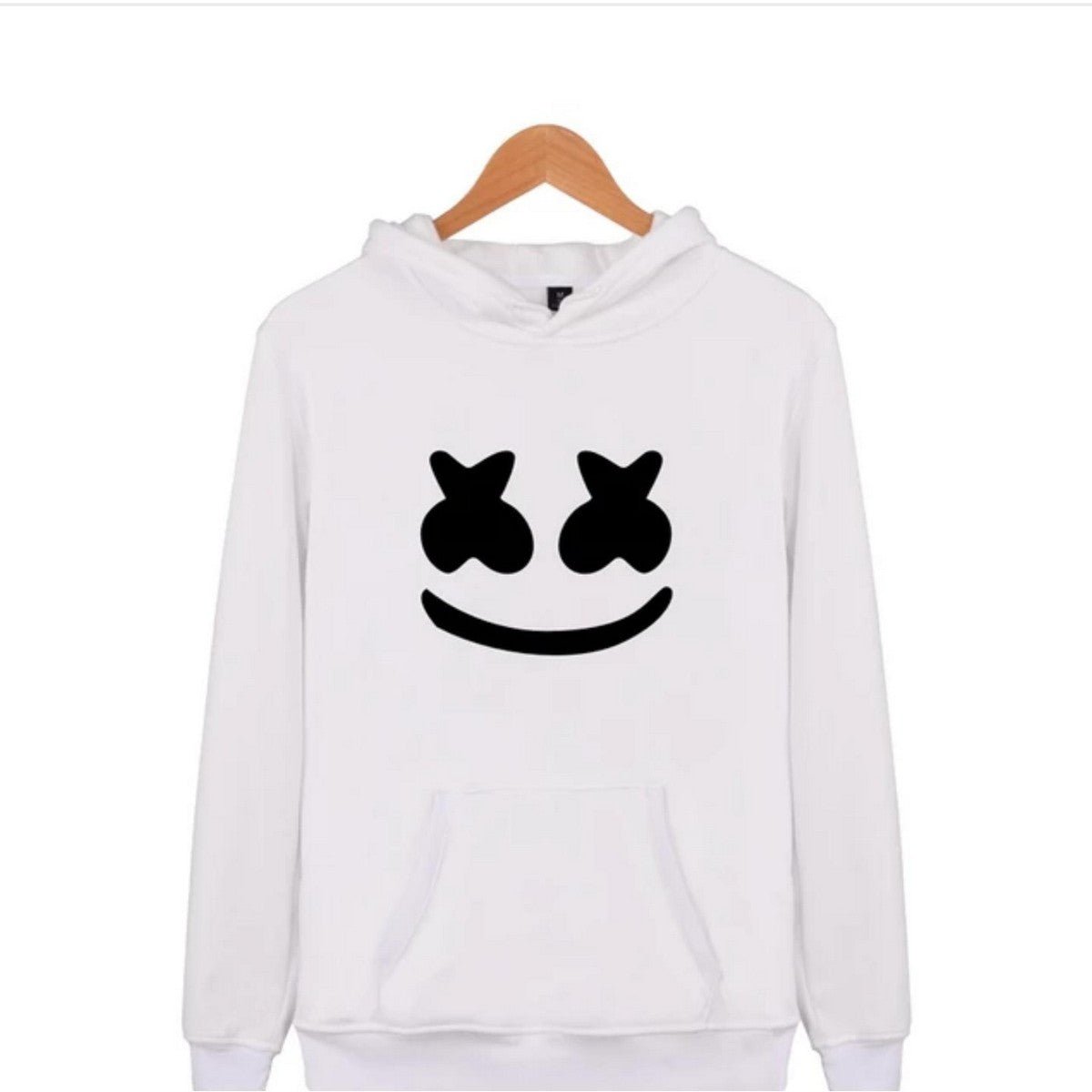 Marhsmallow Printed Pullover Hoodie For Women - HB INDUSTRIES - Hoodies & Sweatshirts -