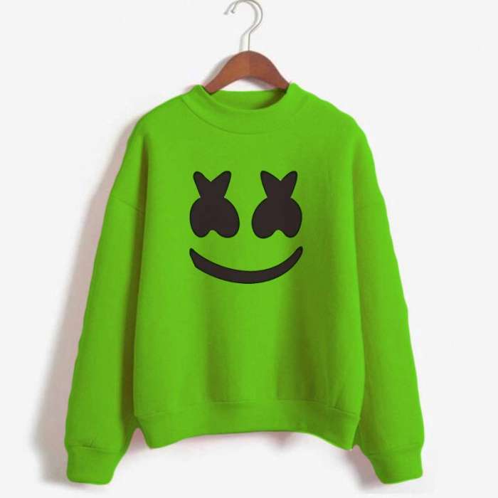 MARSHMELLOW green sweatshirt for womens - HB INDUSTRIES - Hoodies & Sweatshirts -