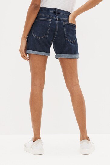 Mid Rise Girlfriend Shorts