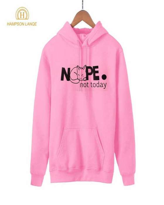 Nope Printed Hoodie For womens - HB INDUSTRIES - Hoodies & Sweatshirts -