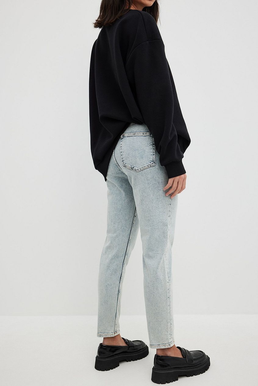 Organic Mom Jeans For Womens - HB INDUSTRIES - Jeans -