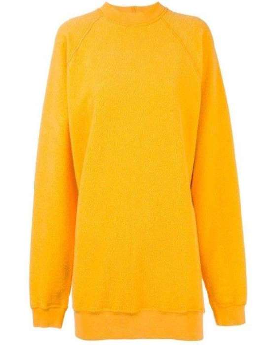 Plain Yellow Sweat Shirt For women - HB INDUSTRIES - Hoodies & Sweatshirts -