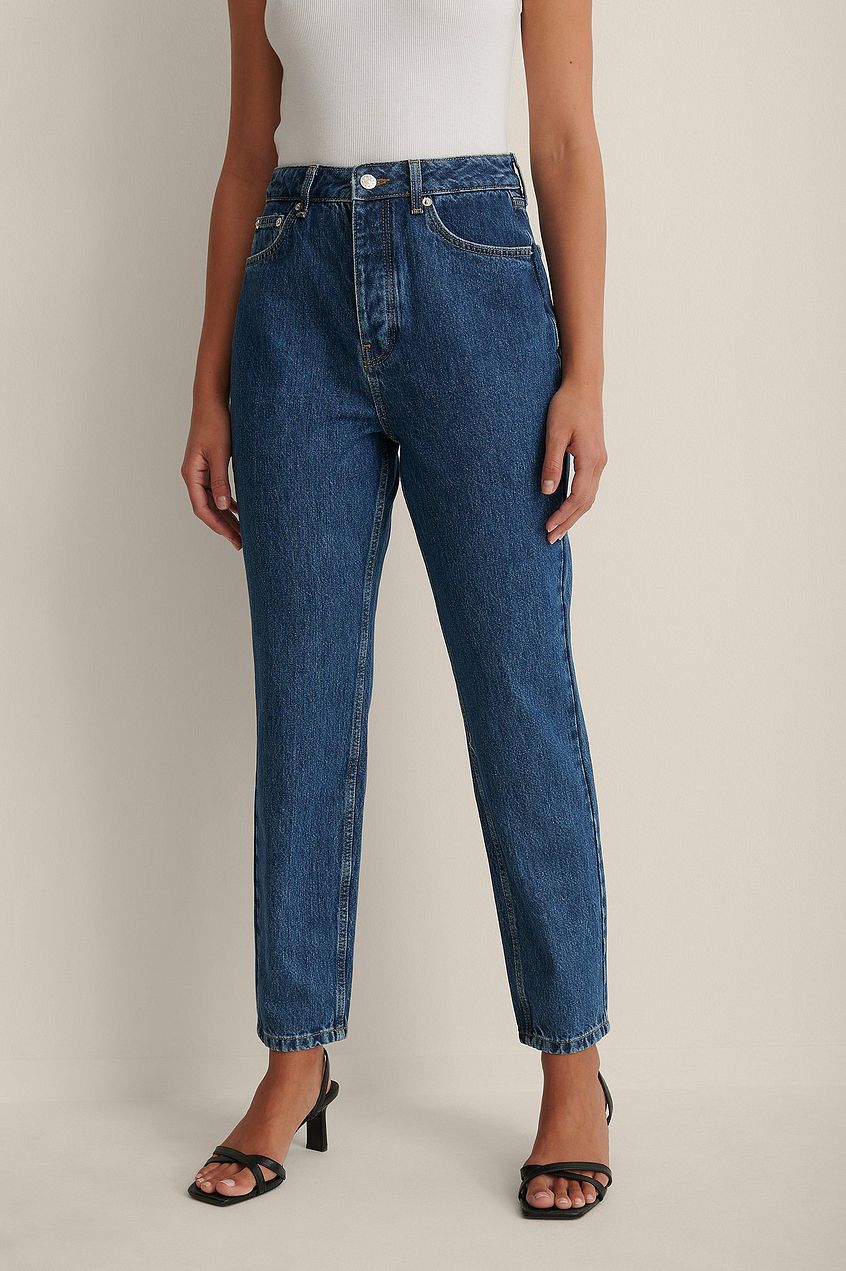 Rigid Mom Jeans For Womens - HB INDUSTRIES - Jeans -