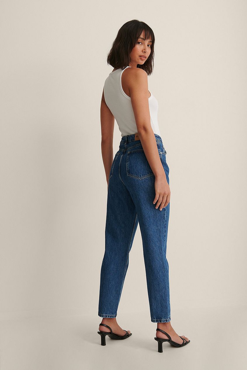 Rigid Mom Jeans For Womens - HB INDUSTRIES - Jeans -