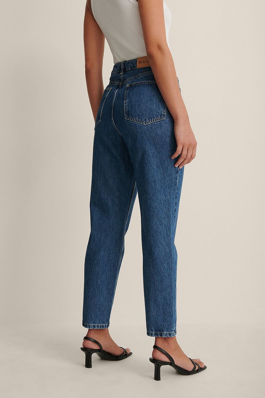 Rigid Mom Jeans For Womens - HB INDUSTRIES - Jeans -