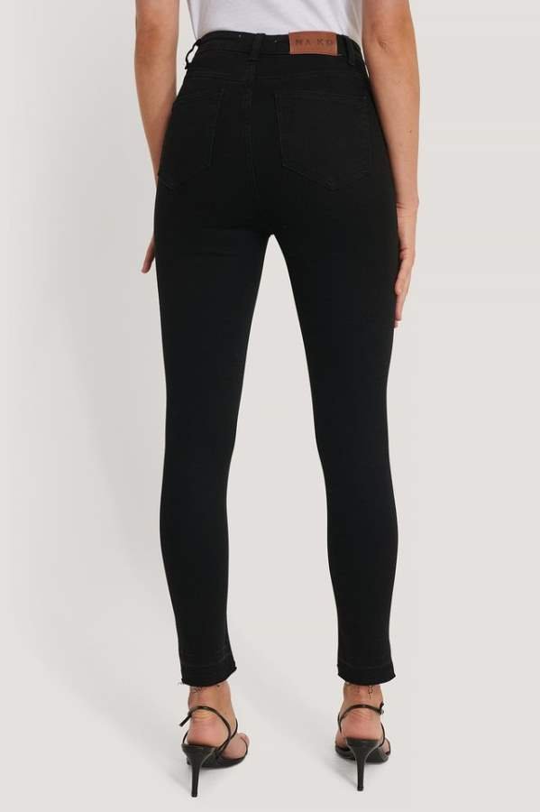 Slim Fit Mid - Rise Clean Look Stretchable Jeans - HB INDUSTRIES - Jeans -
