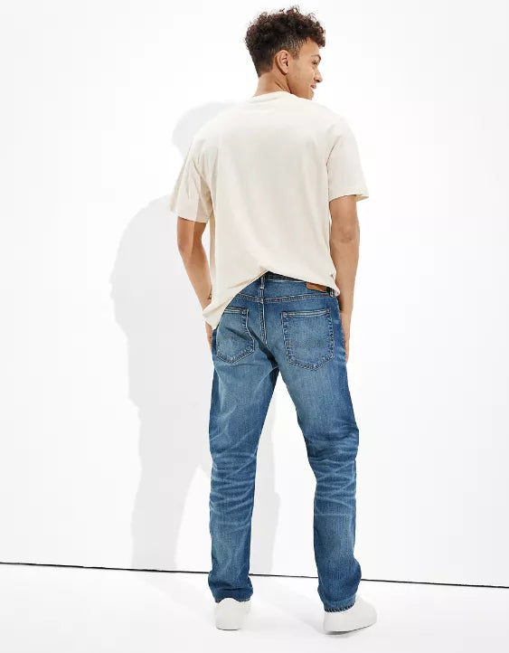 Slim Straight Jeans For Men