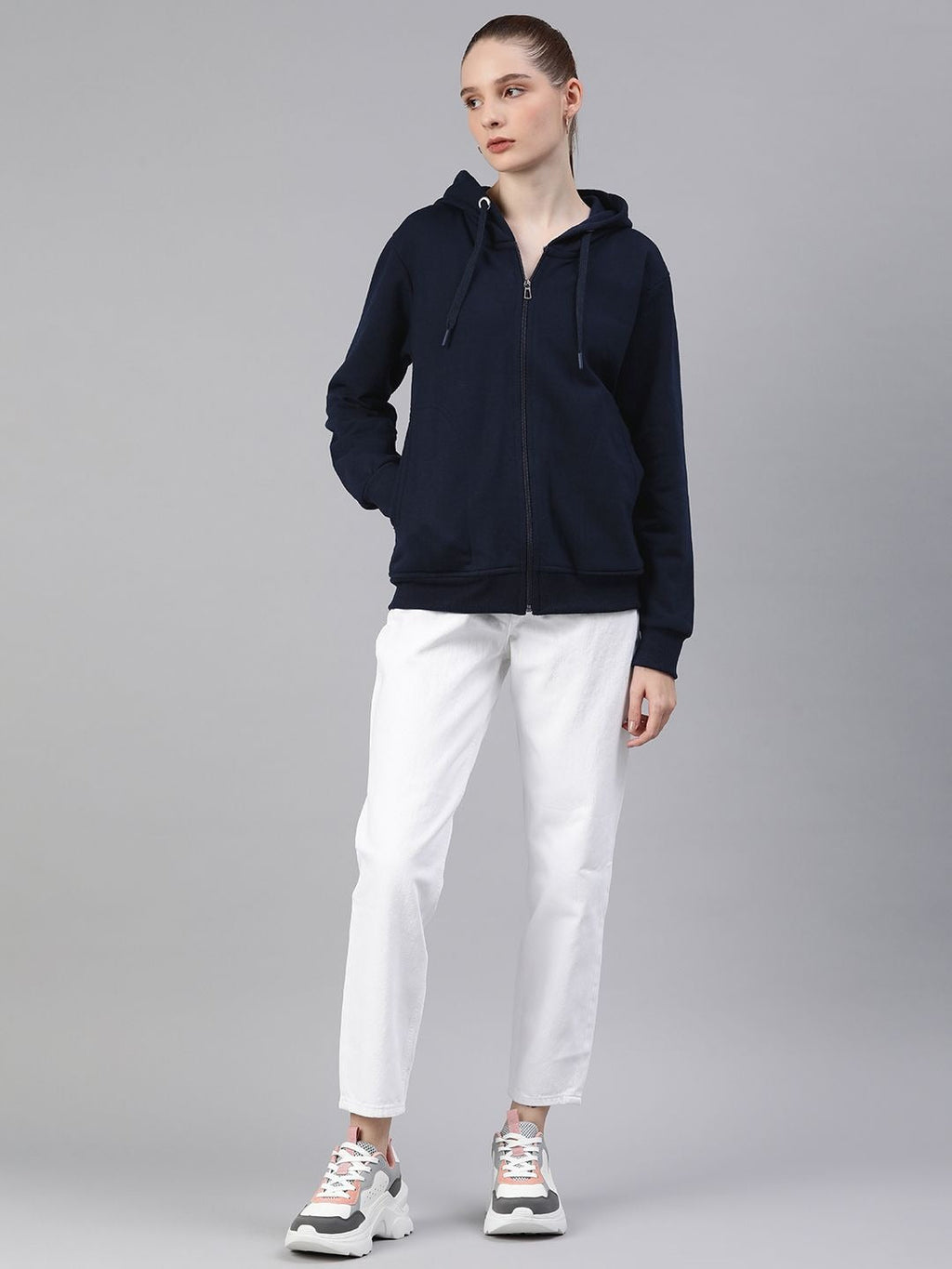 Hooded Longline Sweatshirt — Oversized Longline Hoodie for Men & Women | HB INDUSTRIES Pakistan