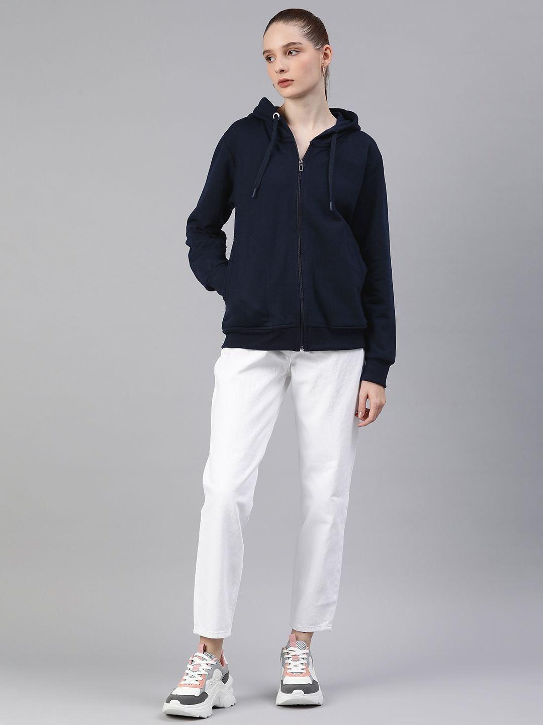 Hooded Longline Sweatshirt — Oversized Longline Hoodie for Men & Women | HB INDUSTRIES Pakistan