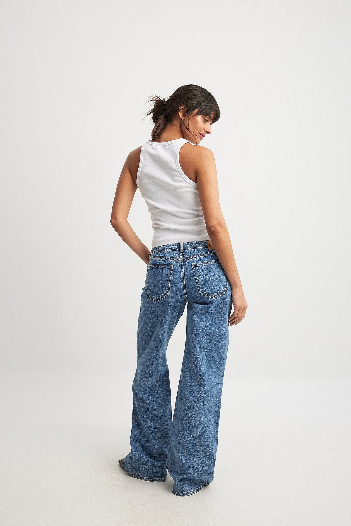 Low Waist Blue Jeans - Classic Denim for Everyday Style