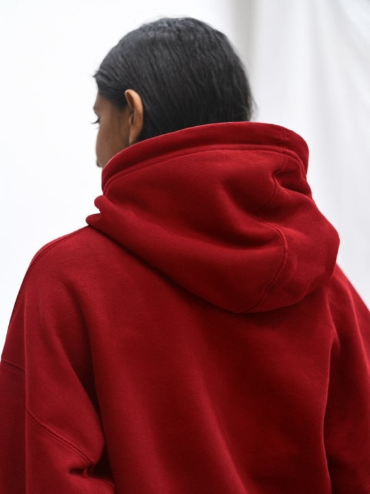 Women Typography Printed Hooded Sweatshirt – Trendy Graphic Hoodie for Winter in Pakistan | DOCACCA