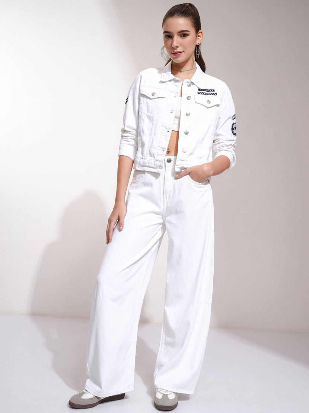 Women Denim Jacket – Trendy Everyday Layering Style for Pakistani Fashion | HB INDUSTRIES