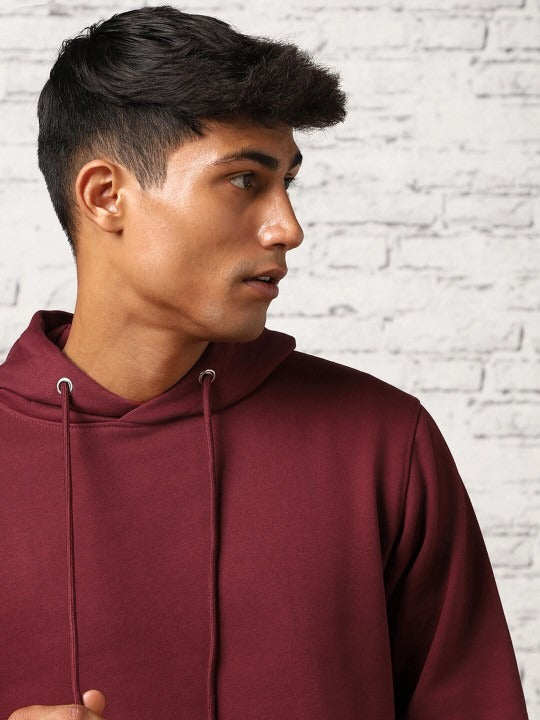 Men Hooded Long Sleeve Sweatshirt – Stylish & Comfortable Hoodie for Winter in Pakistan