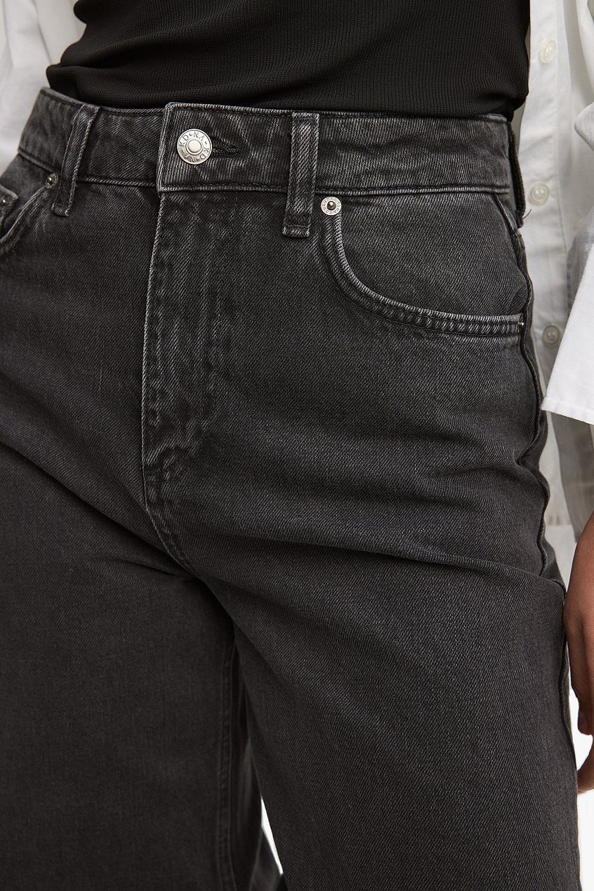 Women Wide High Waist Jeans – Flattering Wide-Leg High-Rise Denim for Pakistan | DOCACCA