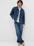 Men Solid Denim Jacket – Stylish, Breathable Outerwear for Pakistan | HB INDUSTRIES