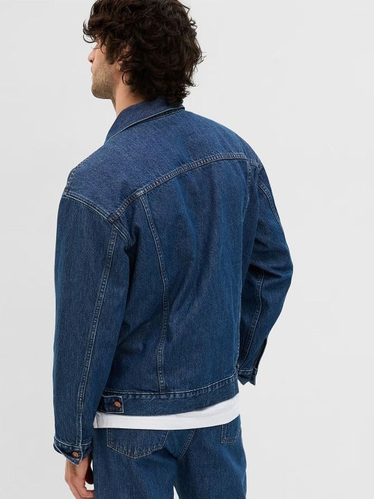 Men Solid Denim Jacket – Stylish, Breathable Outerwear for Pakistan | HB INDUSTRIES