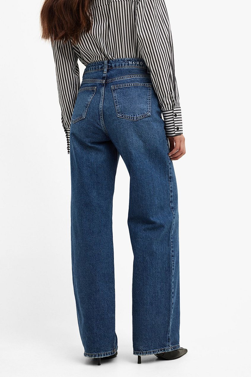 Women Wide High Waist Jeans – Flattering Wide-Leg, Tummy-Smoothing, All-Day Comfort Denim for Pakistan | HB INDUSTRIES (Copy)