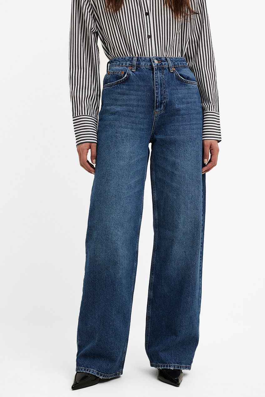 Women Wide High Waist Jeans – Flattering Wide-Leg, Tummy-Smoothing, All-Day Comfort Denim for Pakistan | DOCACCA (Copy)