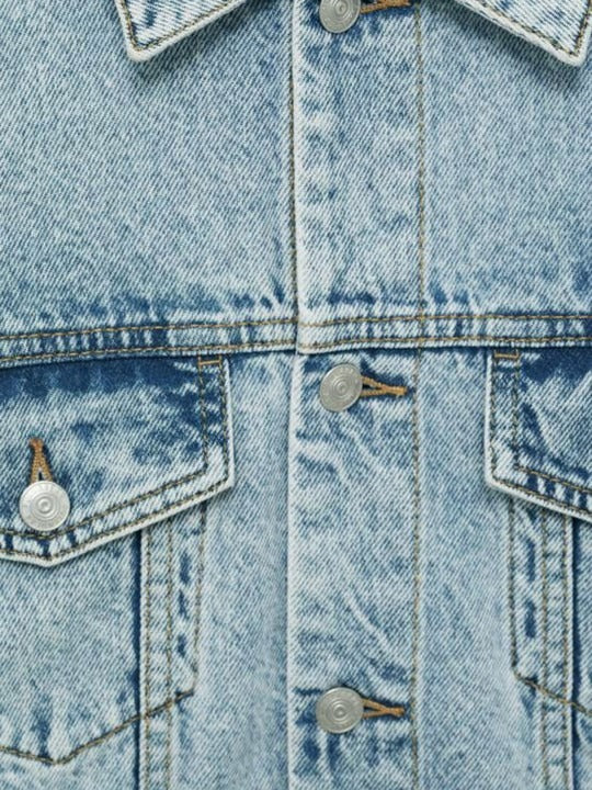 Men Solid Spread Collar Denim Jacket – Urban Cool Style for Everyday Wear in Pakistan | HB INDUSTRIES