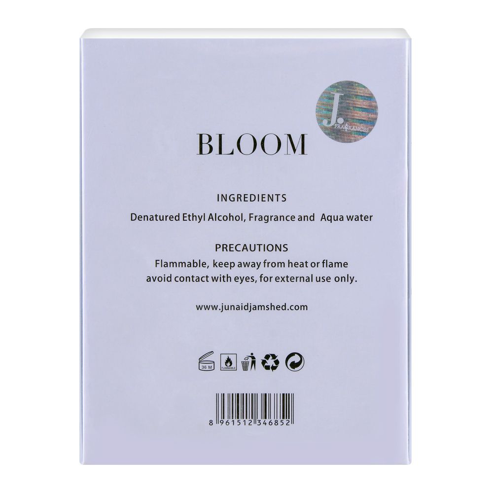 Junaid Jamshed Bloom Pour Femme Eau de Parfum 100ml