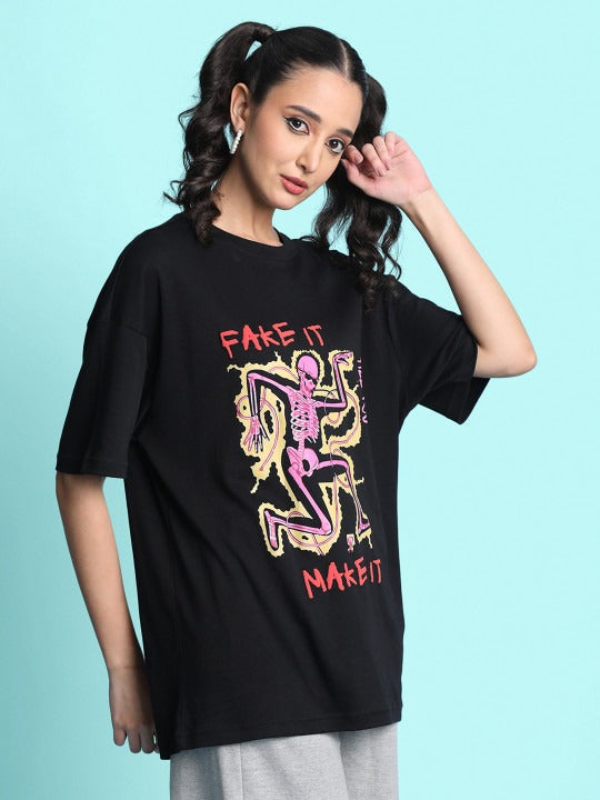 Men Halloween Graphic Print Round Neck Cotton T-Shirt – Stylish Festive Outfit in Pakistan | DOCACCA