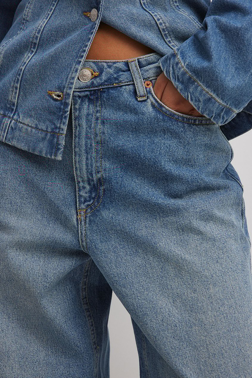 Women Loose Low Waist Long Jeans – Relaxed Baggy Fit, Low-Rise Comfort Denim for Pakistan | HB INDUSTRIES