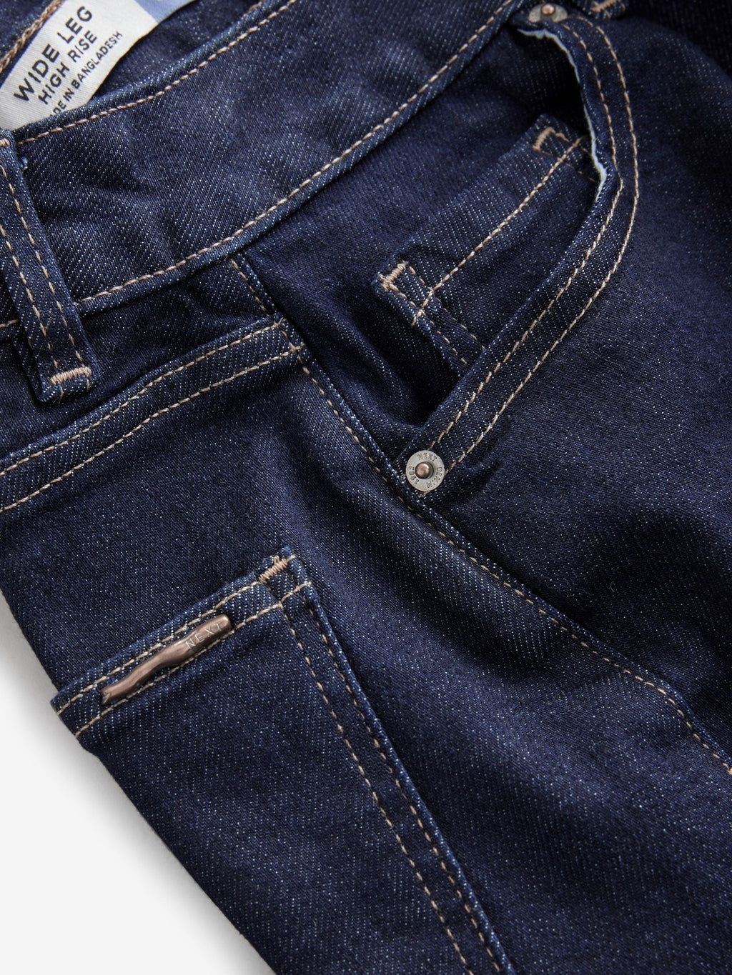Women Rinse Hourglass Wide Leg Jeans – Trendy High-Waisted Cotton Denim for Pakistan | HB INDUSTRIES